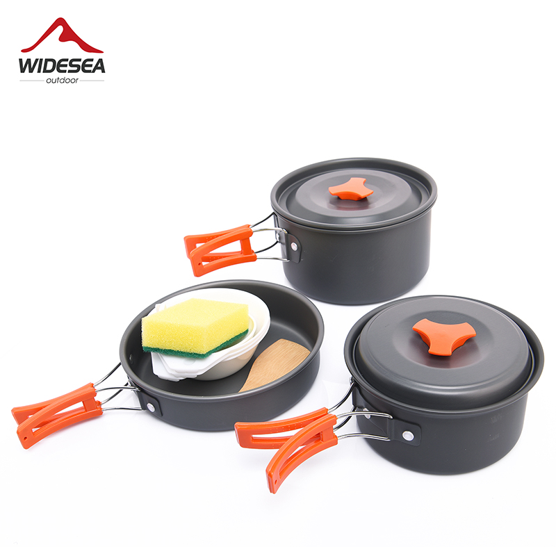 Camping Cooking Unit - Widesea Camping Outdoor Cookware Set Tableware
