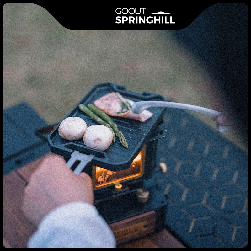 Camping Cooking Heater - COOUT SPRINGHILL Outdoor Mini Grill Pan