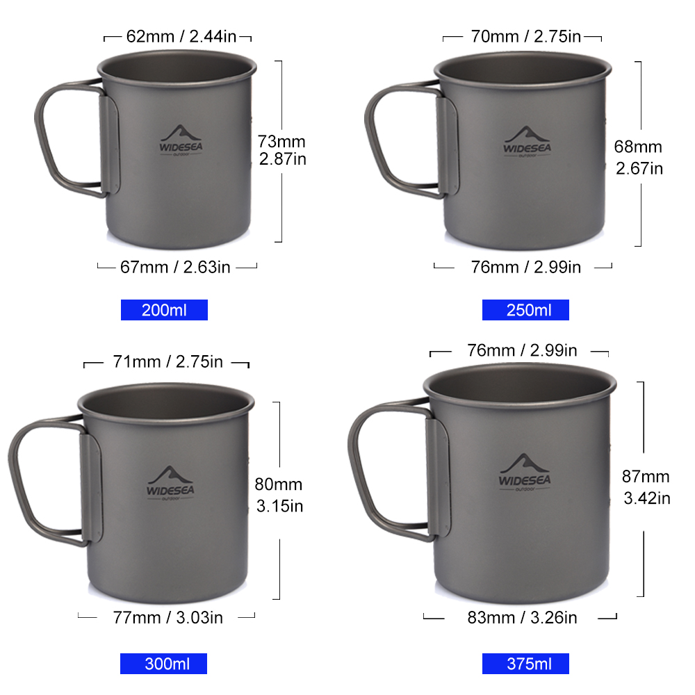 Widesea Camping Mug Titanium C - Camping Cooking All In One review and price