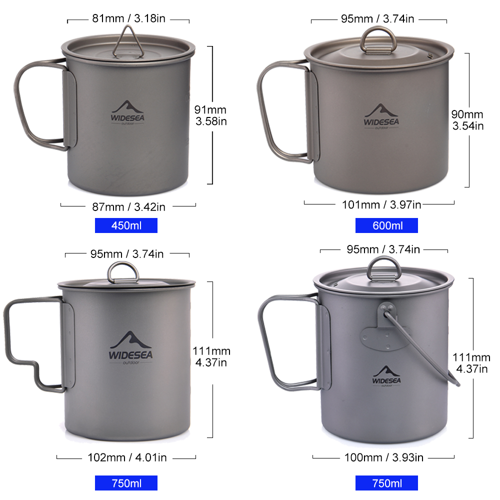 Widesea Camping Mug Titanium C - Camping Cooking All In One review and price
