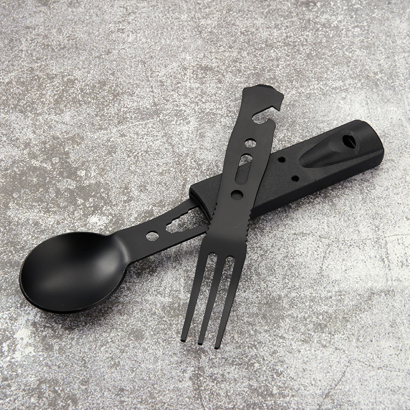 Stainless Steel Camping Cutler - Camping Cooking Cutlery Set review and price