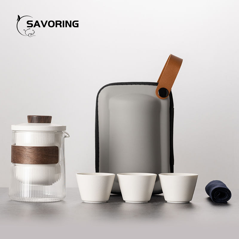 Simple Chinese Ceramic Tea Set - Camping Cooking Accessories review and price