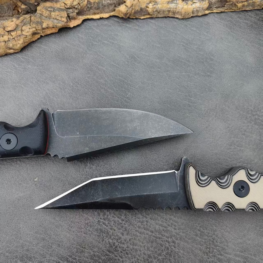 G10 Handle Outdoor 003 & 007 S - Camping Cooking Knife With Sheath review and price