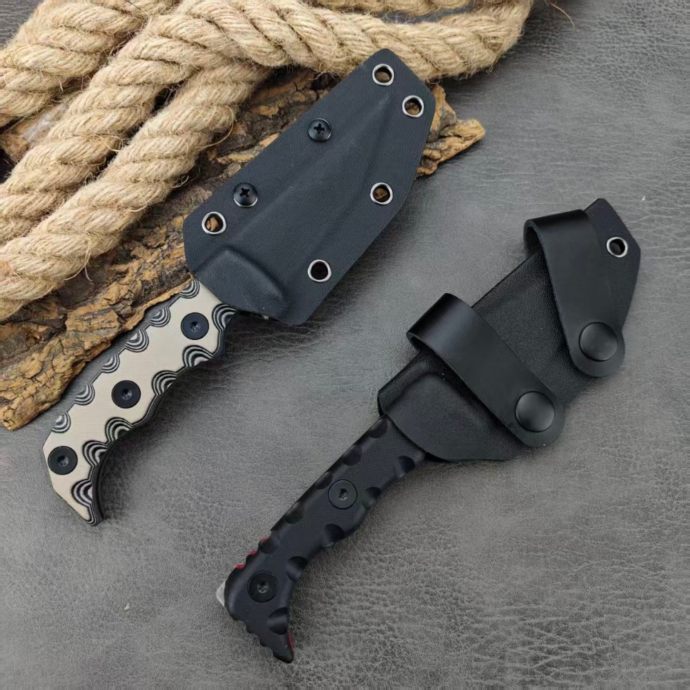 G10 Handle Outdoor 003 & 007 S - Camping Cooking Knife With Sheath review and price