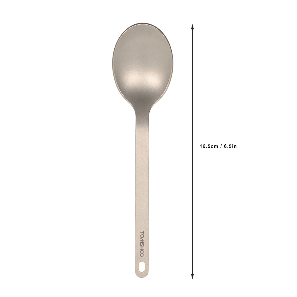 TOMSHOO Titanium Tableware Din - Camping Cooking Cutlery Set review and price