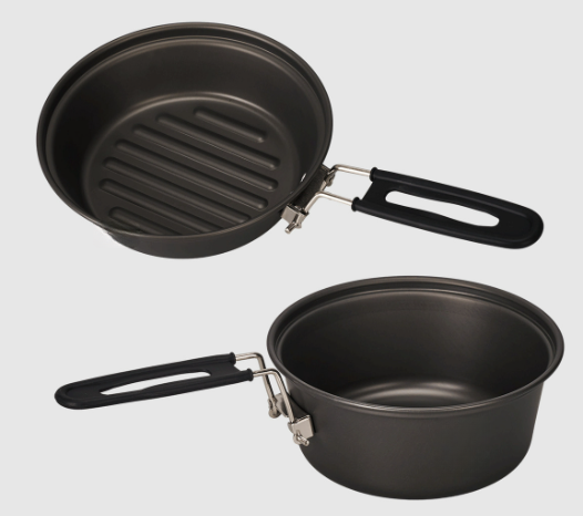 Lightweight Aluminum Alloy Cam - Camping Cooking Pots And Pans Set review and price