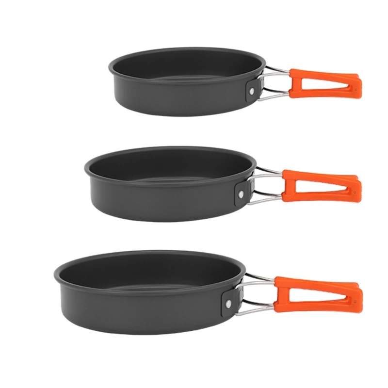 Portable Frying Pan with Stora - Camping Cooking Pan Set review and price