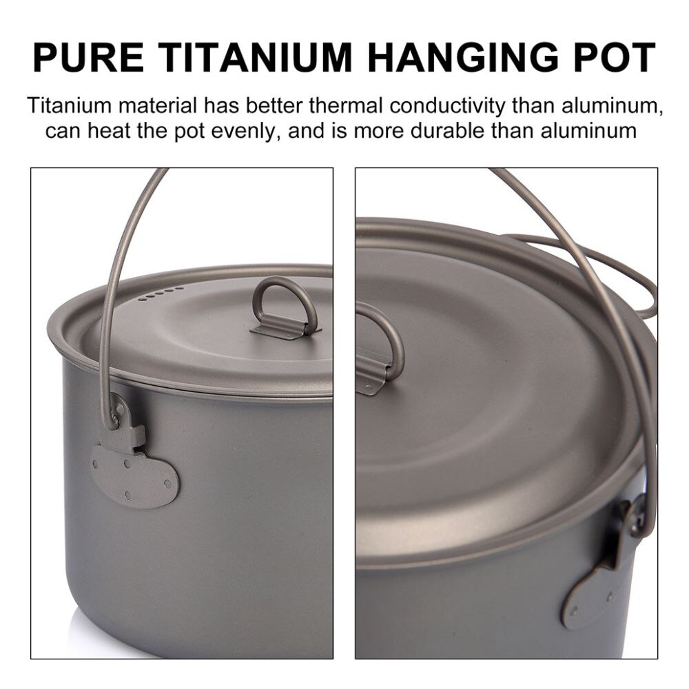 Widesea Camping Tableware Tita - Camping Cooking Pots And Pans Set review and price