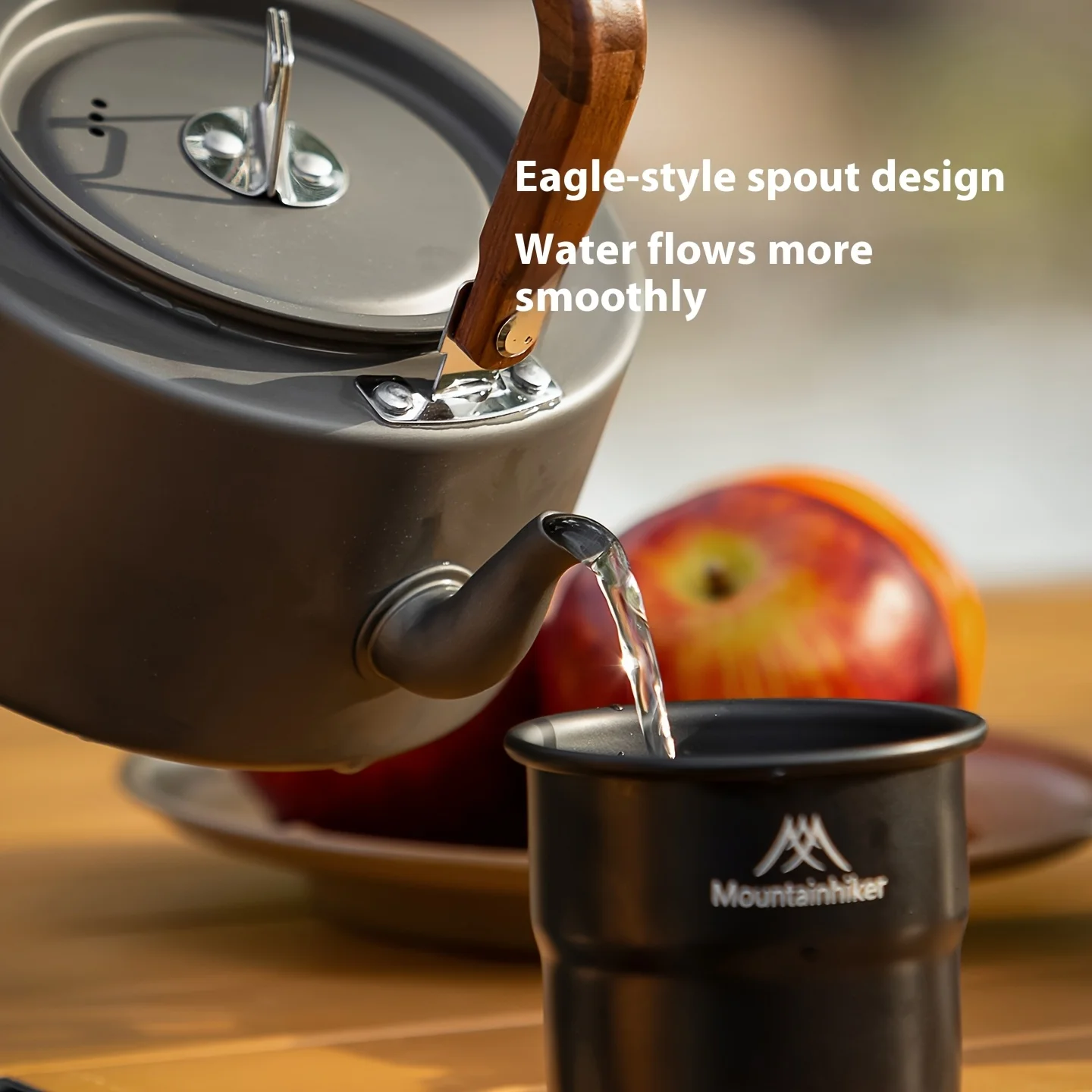 MOUNTAINHIKER Tea Kettle Campi - Camping Cooking Set 2 Person review and price