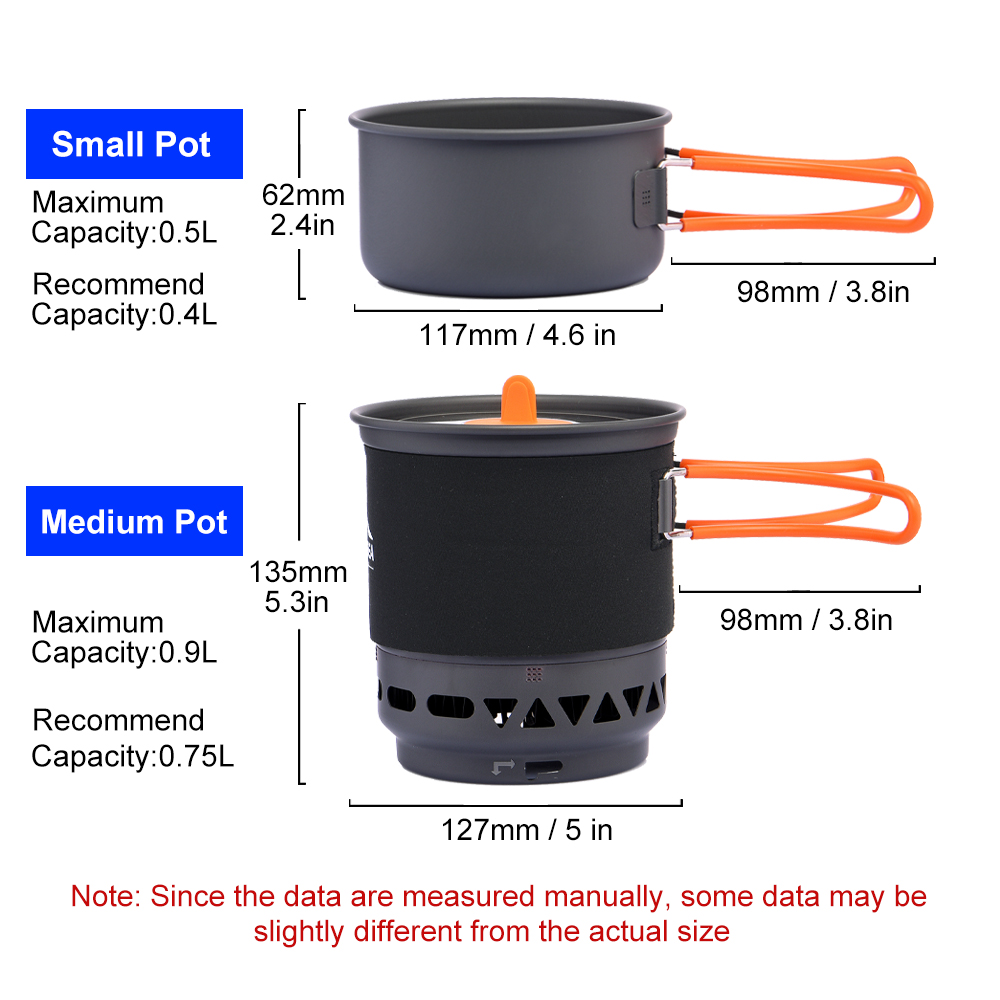 Widesea Camping Cooking System - Camping Cooking Set 2 Person review and price