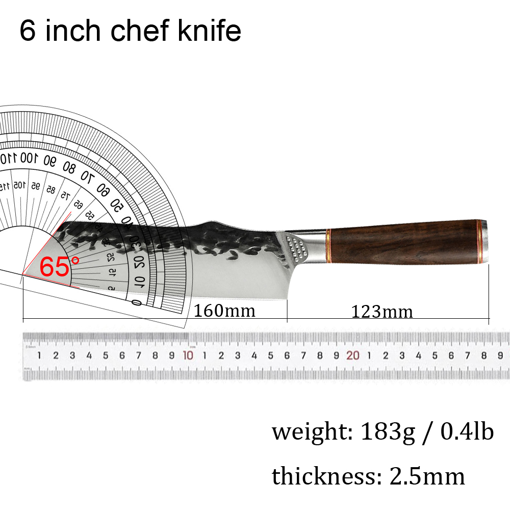 RZD Chef Cooking Paring Knife  - Camping Cooking Knife With Sheath review and price