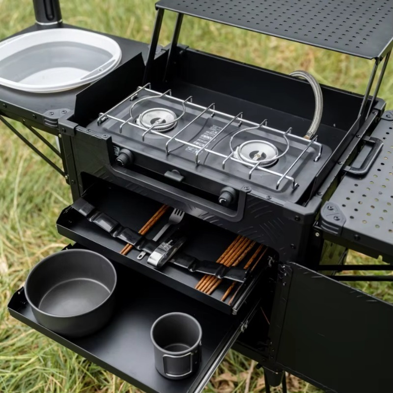 All-In-One Foldable Outdoor Ca - Camping Cooking All In One review and price