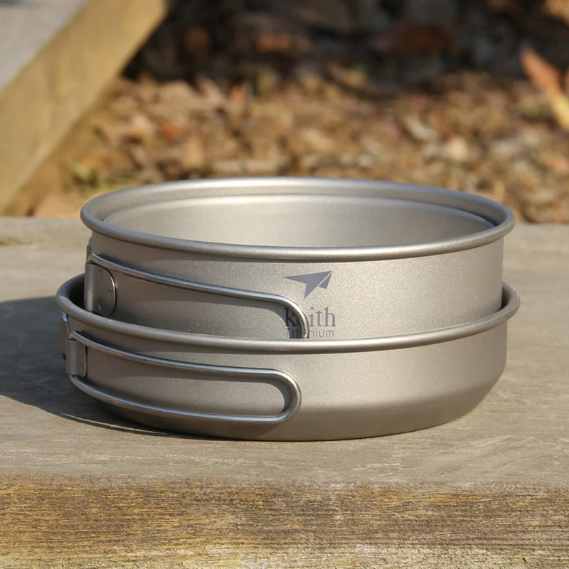 Keith 3PCS Titanium Cookware P - Camping Hiking Cooking review and price