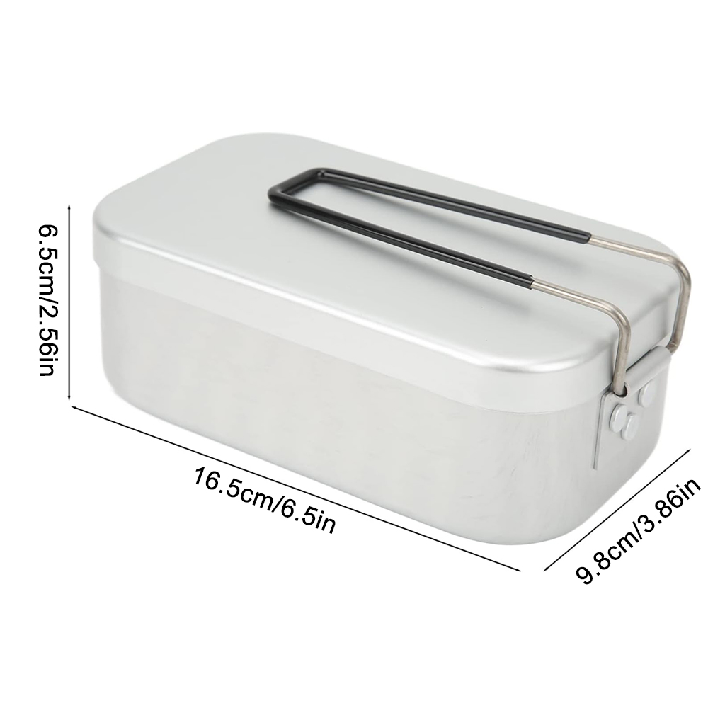 800ML Aluminum Lunch Boxes Out - Camping Hiking Cooking review and price