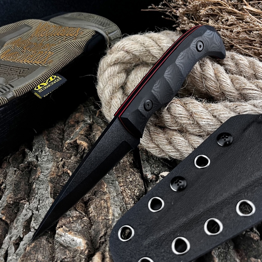 Handmade G10 Handle Outdoor Ca - Camping Cooking Knife With Sheath review and price