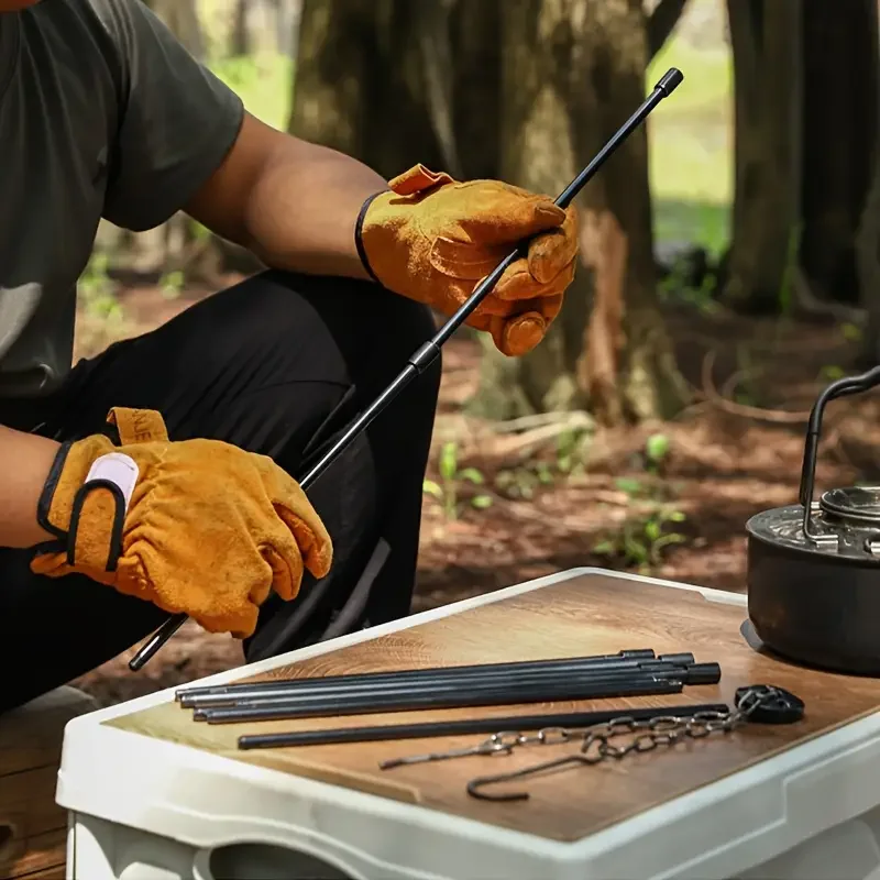 Outdoor Large Bonfire Tripod P - Camping Cooking Pot Tripod review and price