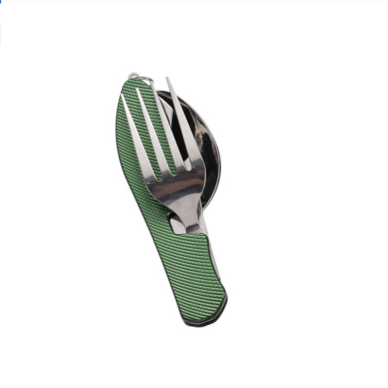 Foldable Stainless Steel Cutle - Camping Cooking Cutlery Set review and price