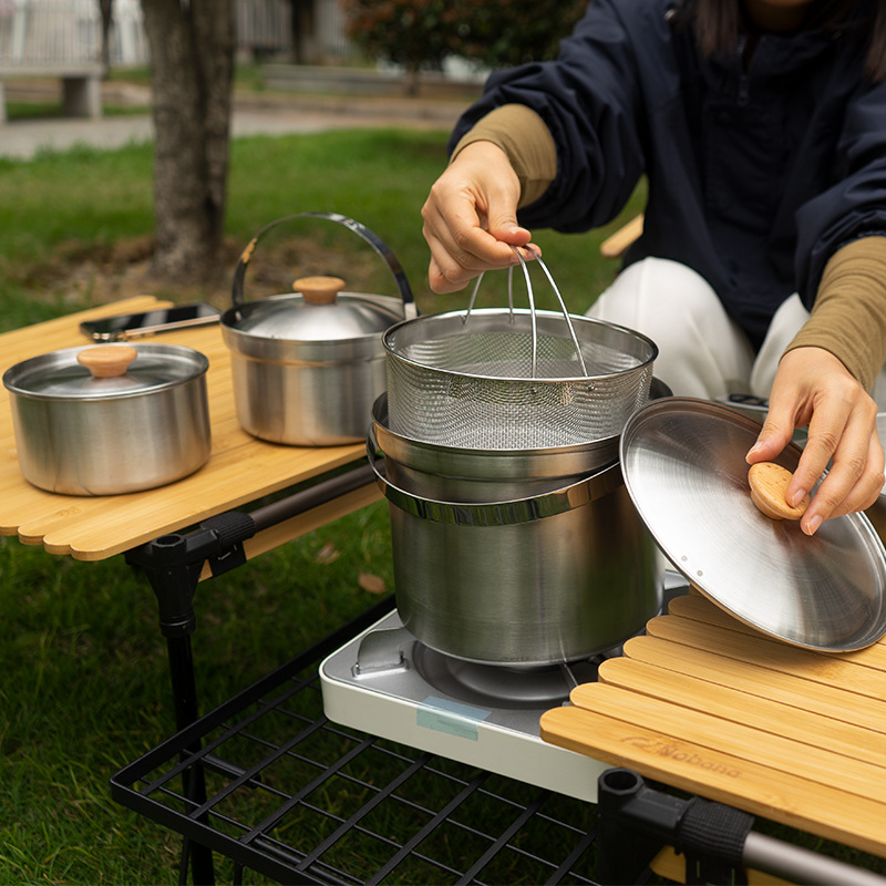 NOBANA Newest Outdoor Stainles - Camping Cooking Unit review and price