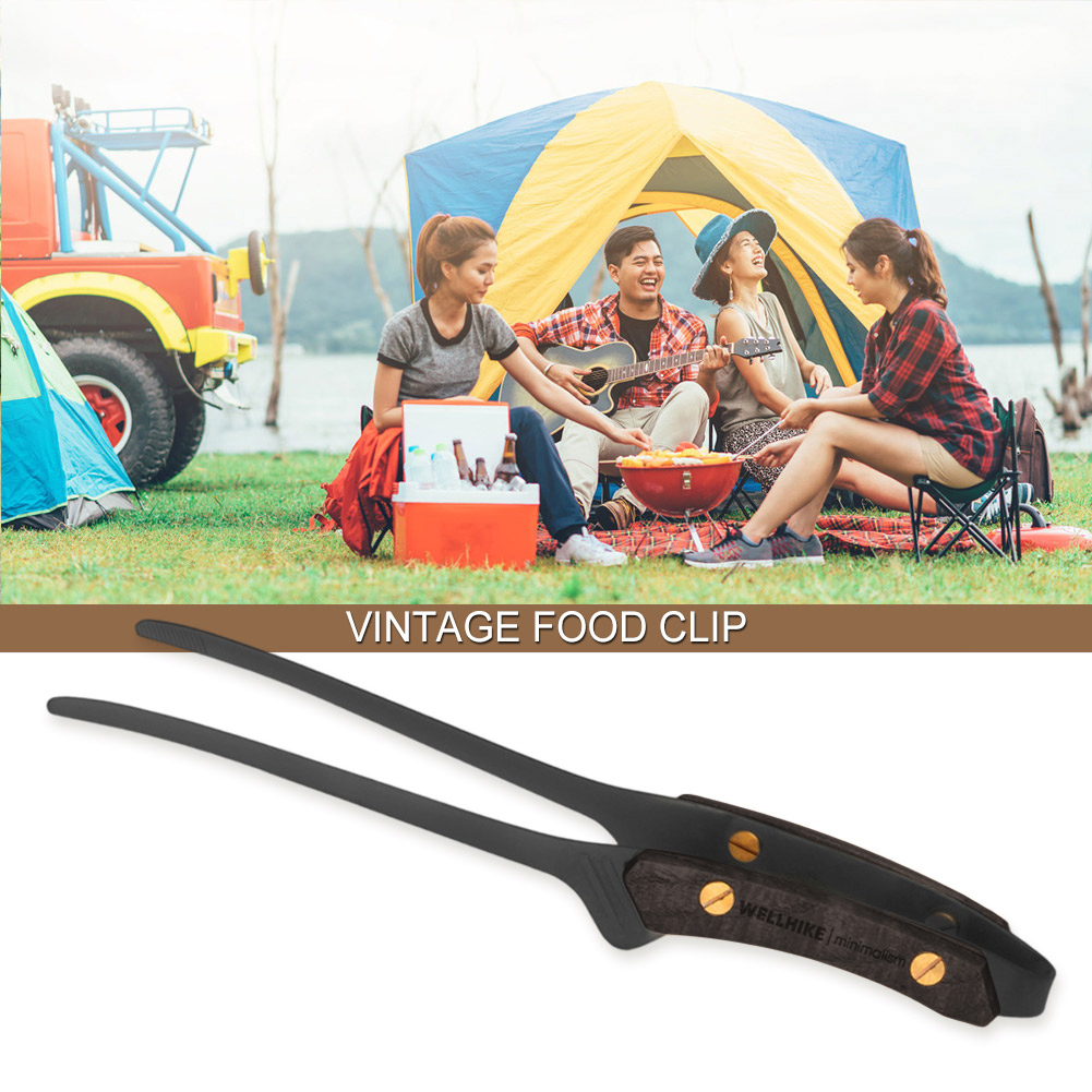 BBQ Grill Barbecue Tong Vintag - Vintage Camping Cooking Set review and price