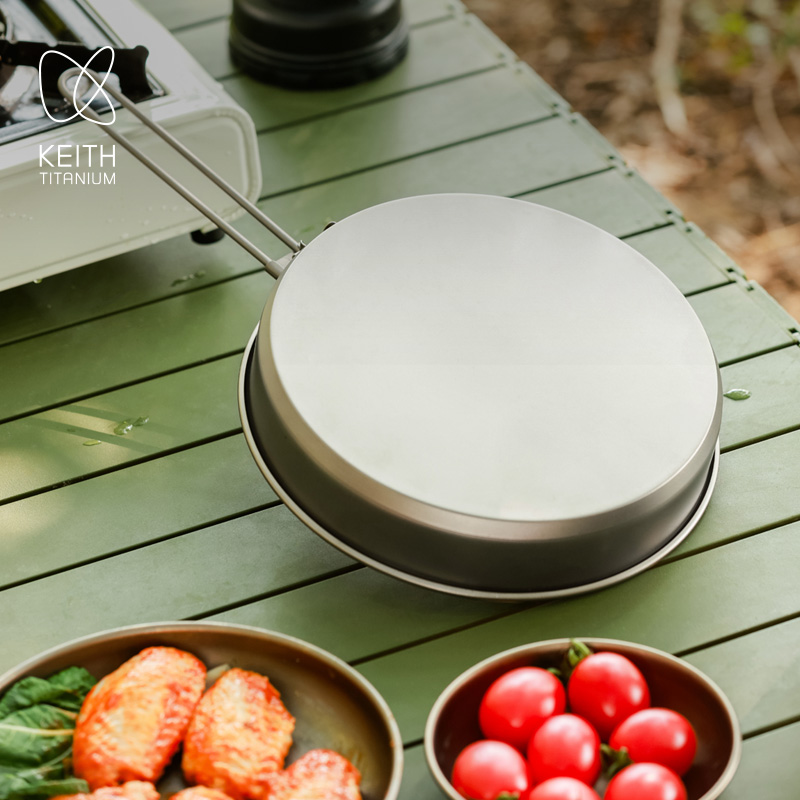 KEITH 1L Pure Titanium Frying  - Camping Cooking Set 2 Person review and price