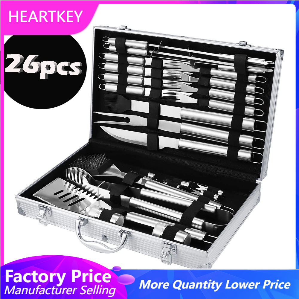 BBQ Tools Set Barbecue Grillin - Camping Cooking All In One review and price