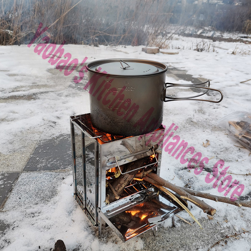 Wood Stove Outdoor Camping Equ - Camping Cooking Accessories review and price