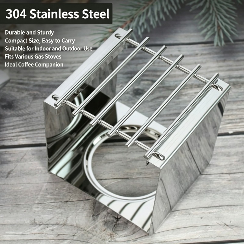 Stainless Steel Square Coffee  - Camping Cooking Accessories review and price