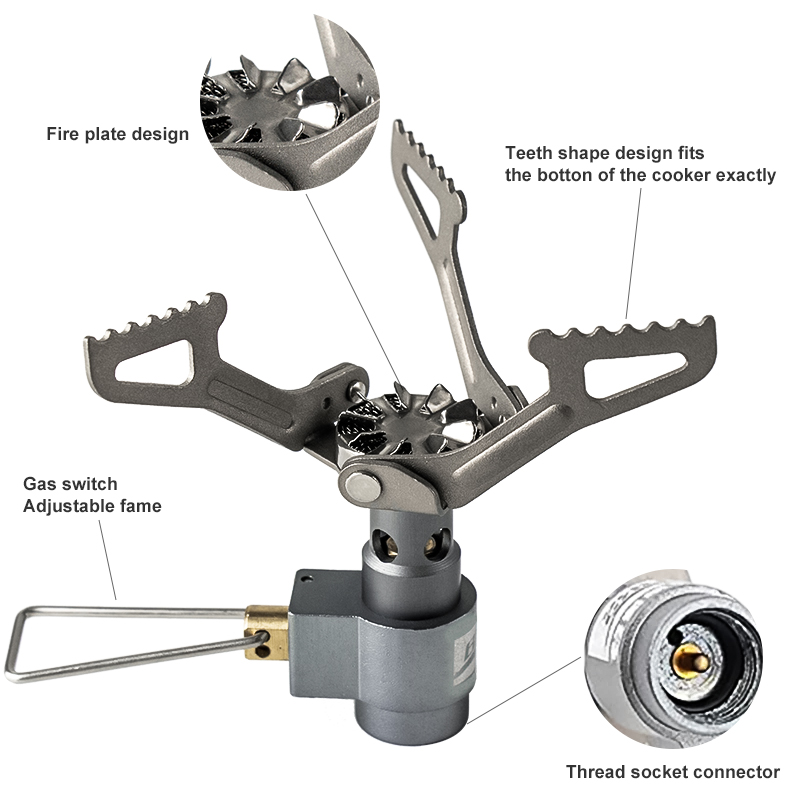 BRS Outdoor Gas Stove Mini Cam - Camping Cooking Butane review and price