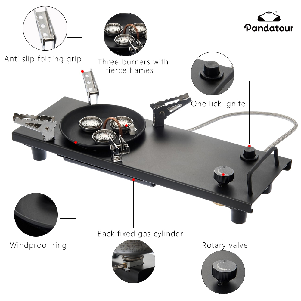 Pandatour Camping IGT 0.5UNT G - Camping Cooking Unit review and price