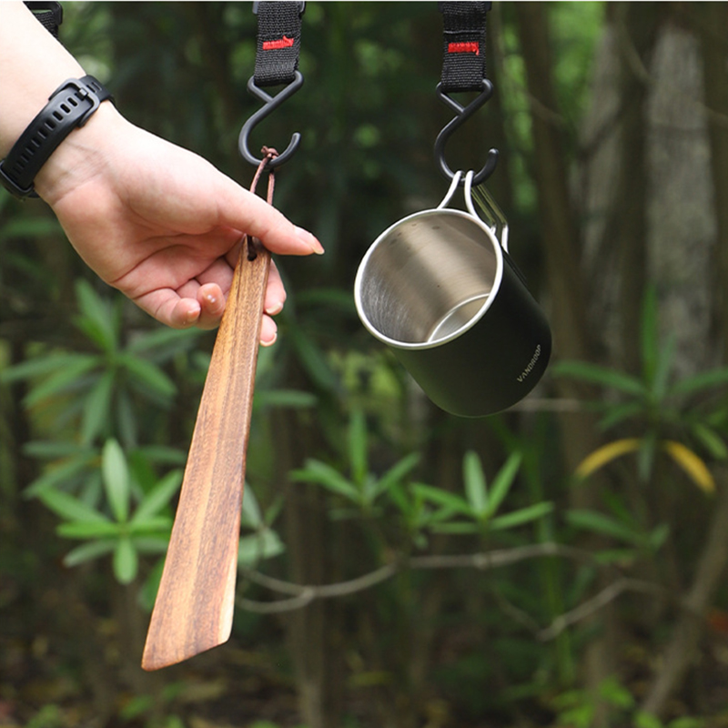 Wooden Spatula Portable Turner - Camping Cooking All In One review and price