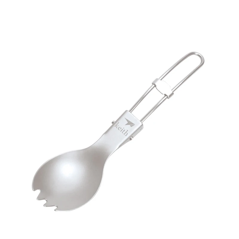 Keith Outdoor Titanium Folding - Camping Cooking Cutlery Set review and price