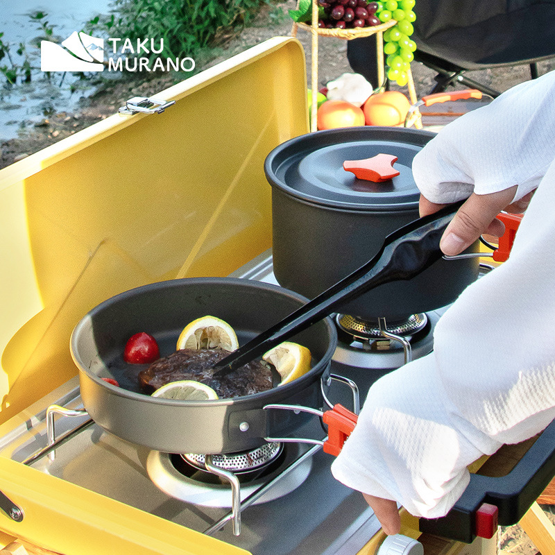 Camping Cookware Set Outdoor C - Camping Cooking Unit review and price