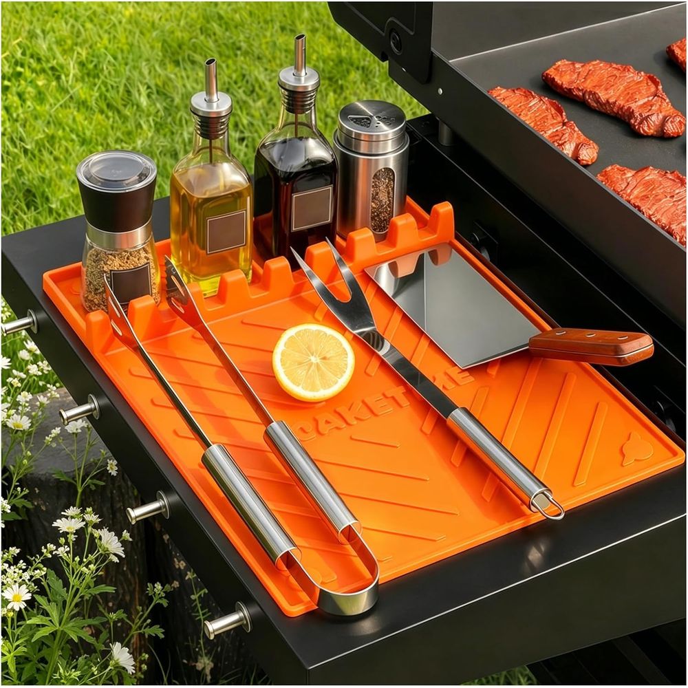 Silicone Grill Mats or Griddle - Camping Cooking Accessories review and price
