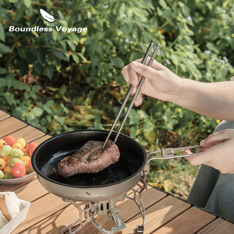 Boundless Voyage Titanium Dinn - Camping Cooking Cutlery Set review and price