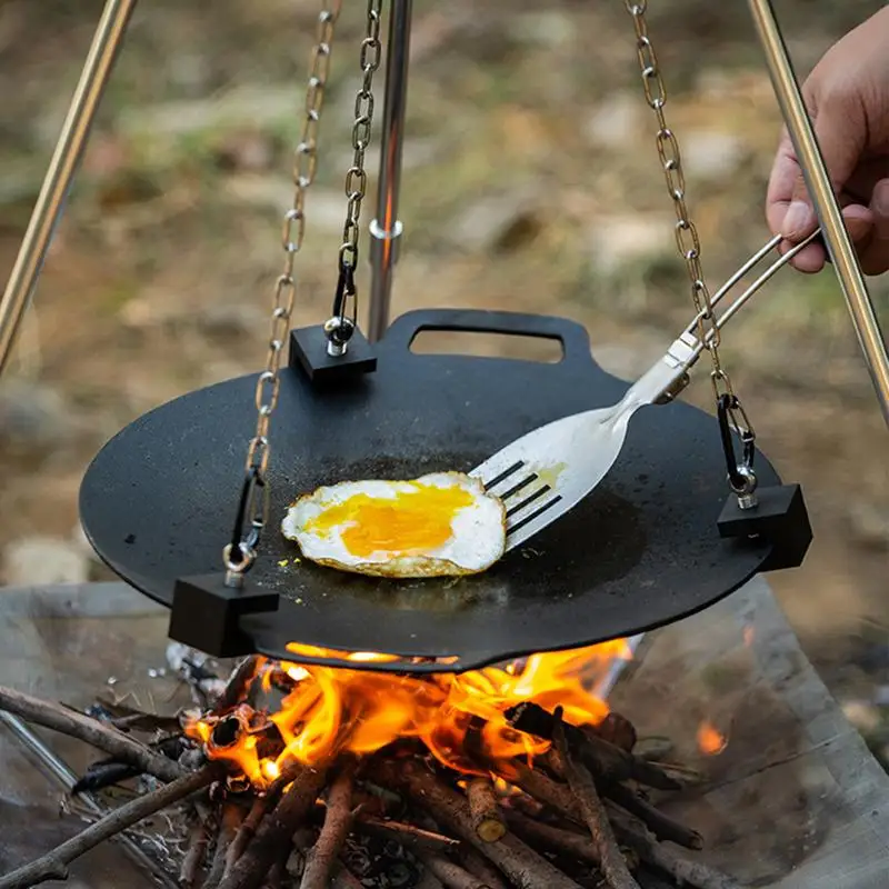 Aluminum Camping Bonfire Tripo - Camping Cooking Pot Tripod review and price
