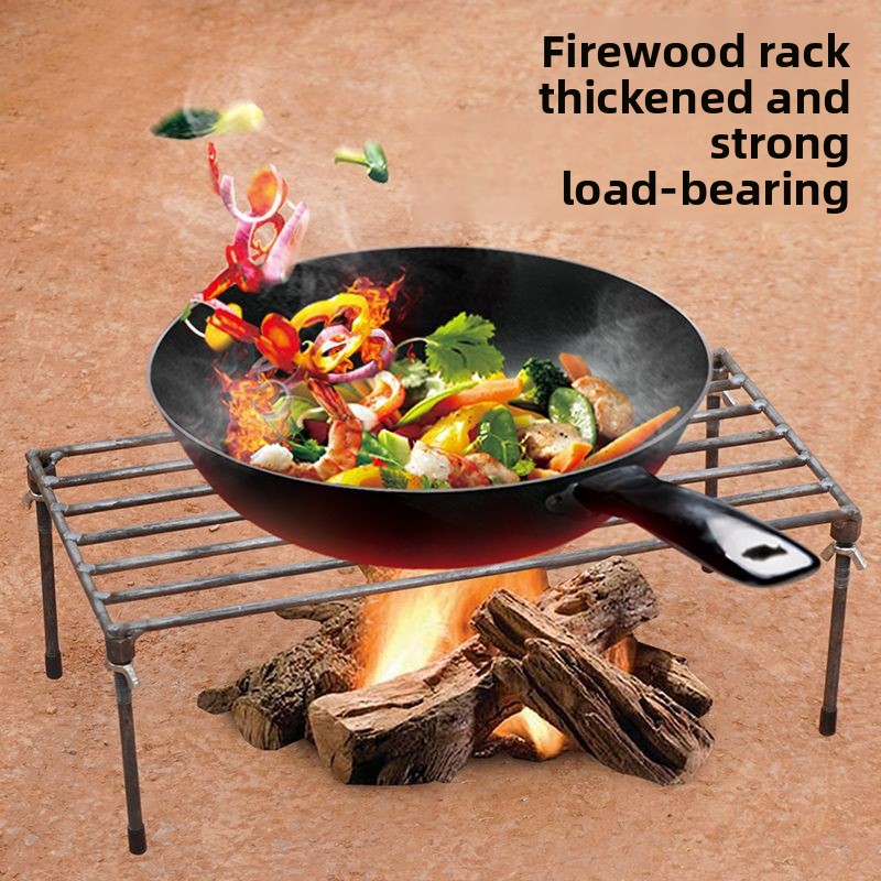 Steel Tripod Pot Stand Outdoor - Camping Cooking Pot Tripod review and price