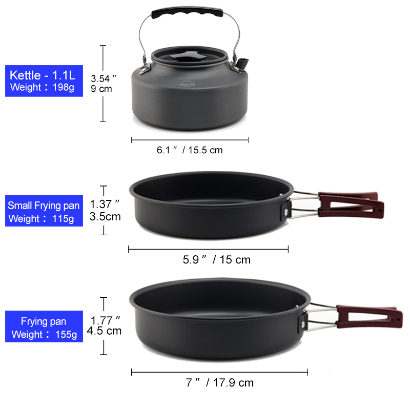 Widesea Camping Cookware Set O - Camping Cooking All In One review and price