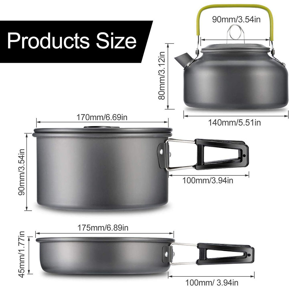 Outdoor Camping Cookware Set M - Camping Cooking Accessories review and price