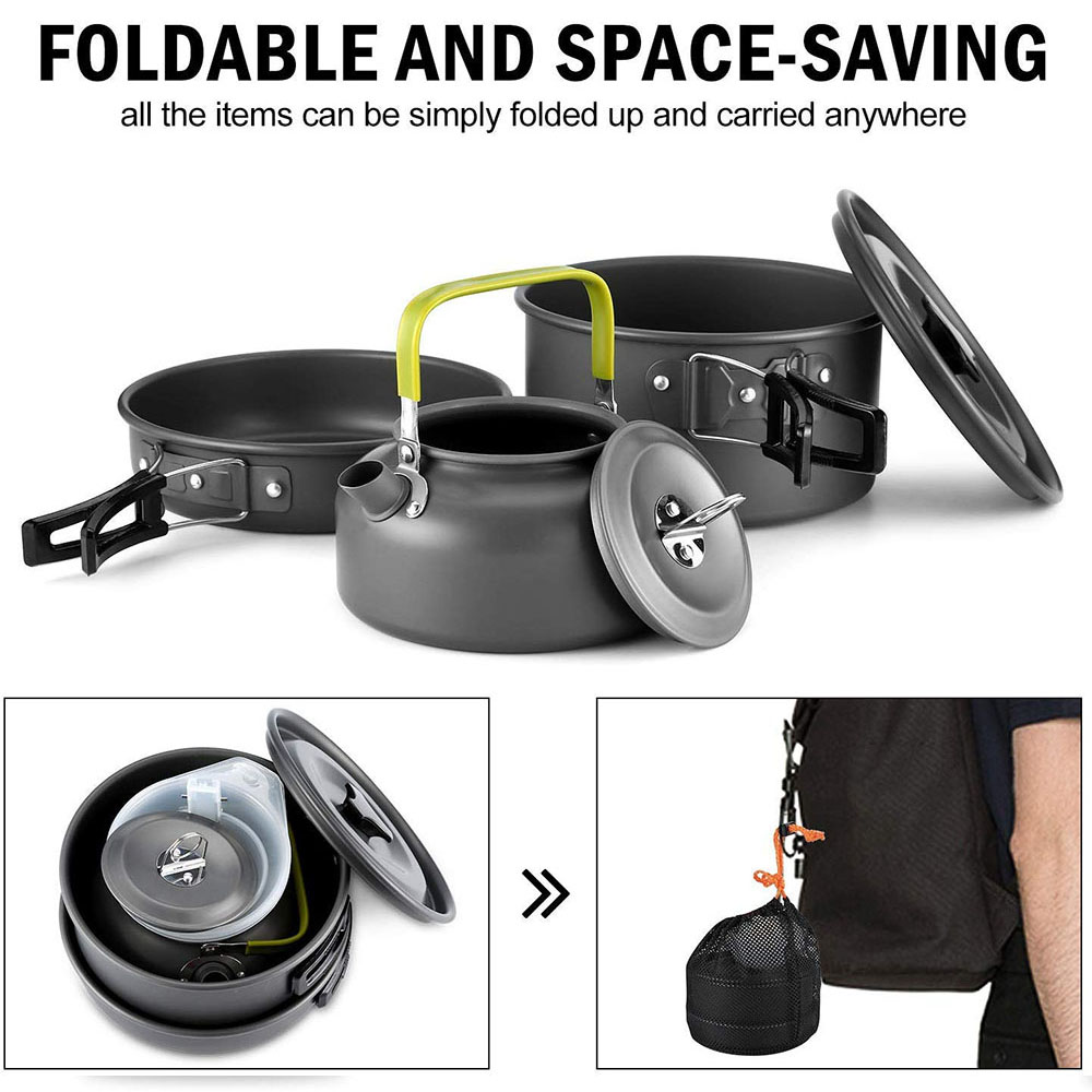 Outdoor Camping Cookware Set M - Camping Cooking Accessories review and price