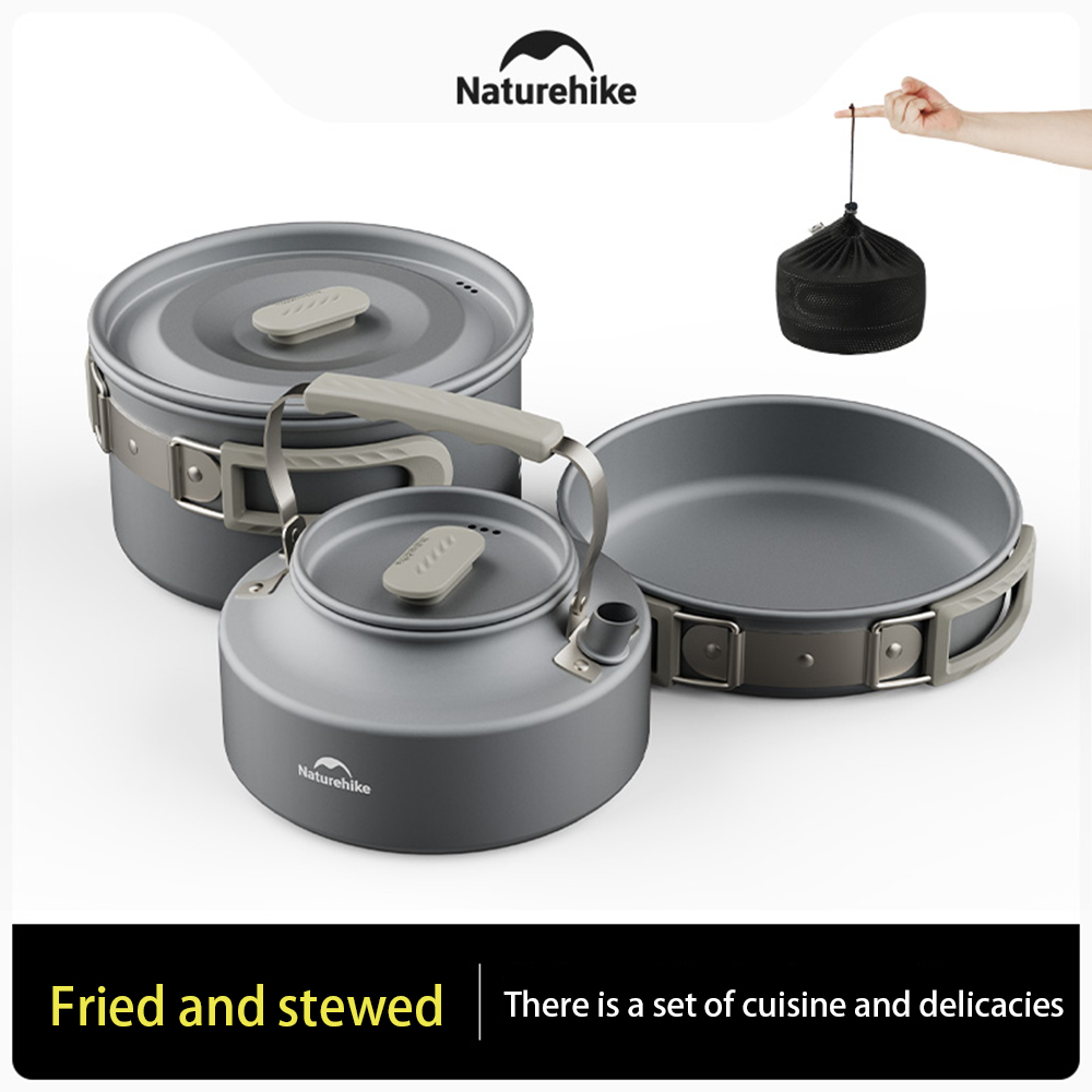 Naturehike Outdoor Pot Set,Cam - Camping Cooking Pots And Pans Set review and price
