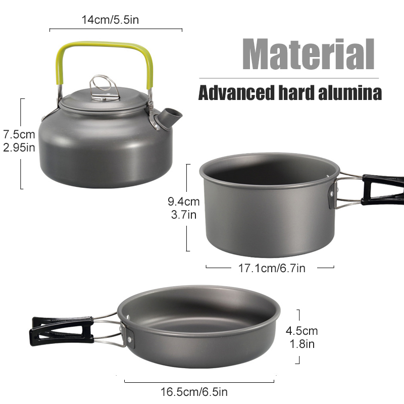 WESTTUNE Camping Cookware Kit  - Camping Cooking Set 2 Person review and price