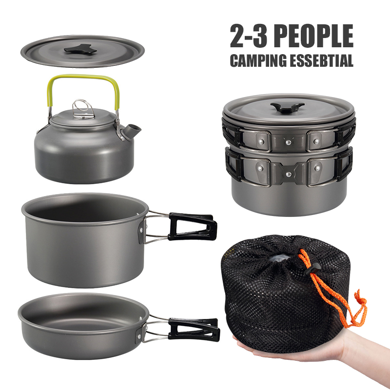 WESTTUNE Camping Cookware Kit  - Camping Cooking Set 2 Person review and price