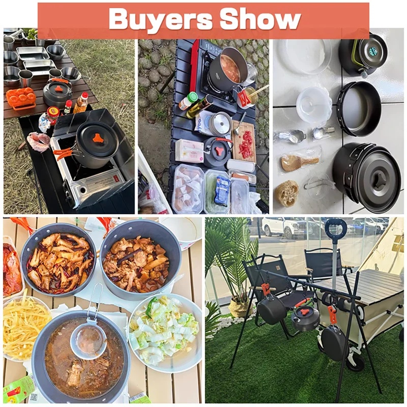 Camping Cooking set Camping Co - Camping Cooking Pan Set review and price
