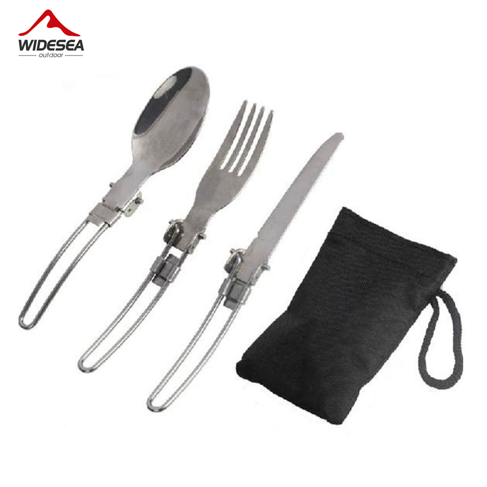 3 pcs 1 set Portable Outdoor C - Camping Cooking Cutlery Set review and price